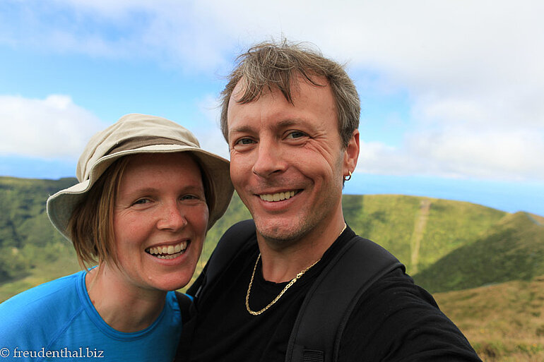 Annette und Lars auf Faial