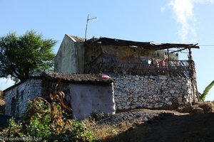 typisches Haus auf Santiago der Kapverden