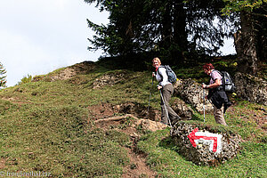 Wanderweg von Hintermatt nach Oberchäseren