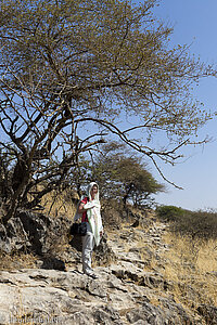 bei der Doline Tawi Attir im Oman