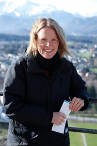 Annette auf der Hohensalzburg