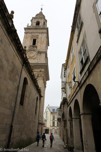 Weg in Lugo an der Kathedrale vorbei