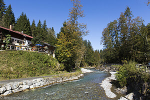 Die Trettach bei Oberstdorf