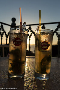 Mojitos im Palacio de Valle in Cienfuegos