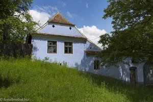 Blaues Haus in der Neugasse von Viscri