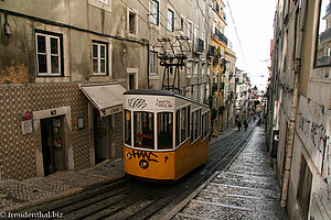 oberer Haltepunkt des Elevador da Bica