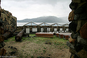 Blick in das Freilichtmuseum der Festung