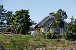 Wohnhaus auf der Museumsinsel Seurasaari