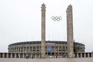 das Olympiastadion von Berlin