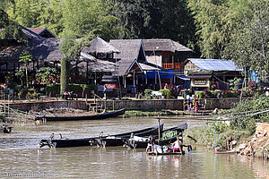 Dorfidylle bei Indein, nahe dem Inle-See