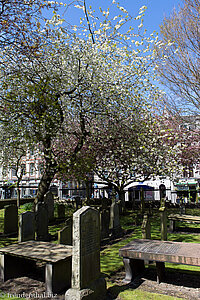 Friedhof bei der Kirk of St. Nicholas von Aberdeen