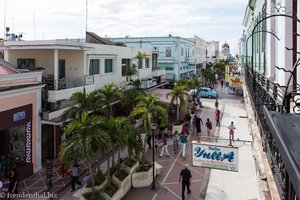 Blick auf den Bulevar von Cienfuegos