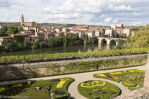 Blick über den Tarn bei Albi