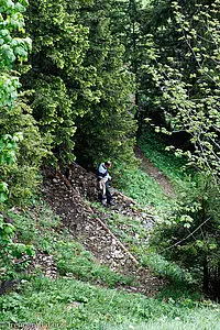 Abstieg zur Alp Sämtis