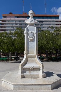 Büste von José Martí in Ciego de Ávila