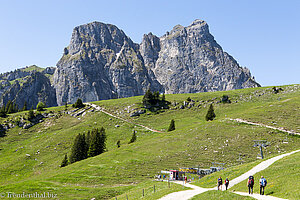 Blick von der Breitenbergbahn zum Aggenstein