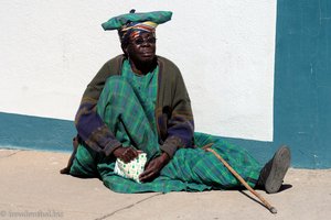Viktorianische Herero-Frau bei Khorixas