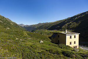 Flüelapass, gleich nach Davos