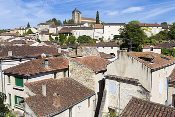 über den Dächern von Puy-l'Évêque