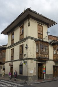 Manche Kolonialhäuser Bogotas brauchen einen neuen Anstrich.