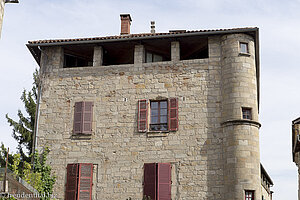 Haus mit den typischen »Soleilhos« in Figeac