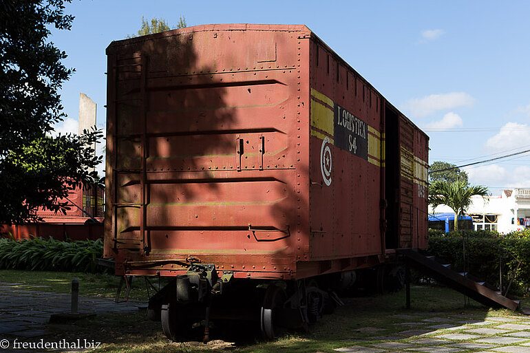 Waggon vom Tren Blindado in Santa Clara