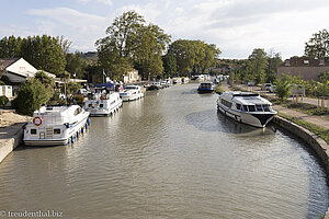 im Hafen von Capestang