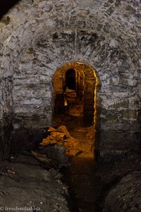 bisheriges Ende des Bastionstunnels von Tallinn