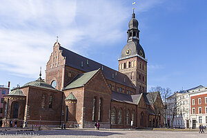 der Rigaer Dom auf dem Domplatz