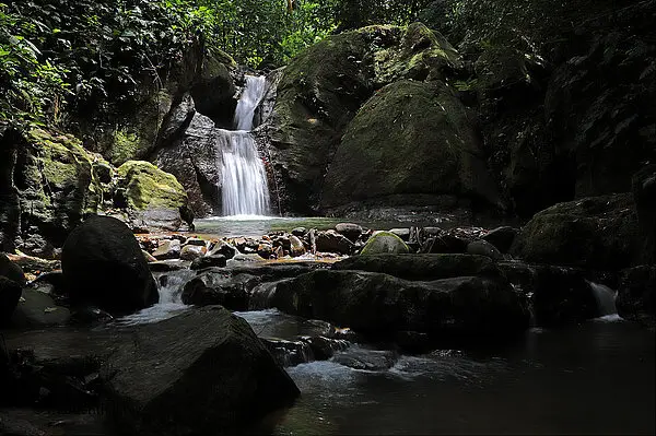 Cascada de Ojochal - Flusslauf