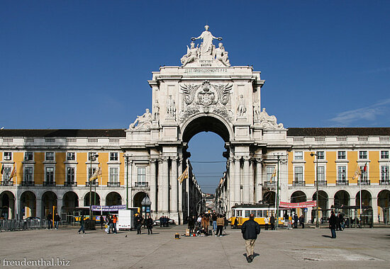 Das Arco Munumental in der Baixa