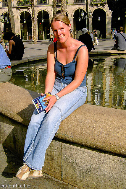 Anne beim Brunnen