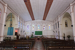 In der Kirche Notre Dame de l'Assomption bei Salazie