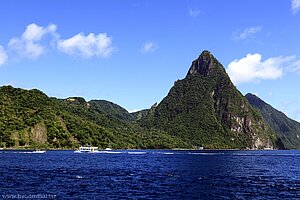 Bucht von Soufriere und Pitons, St. Lucia