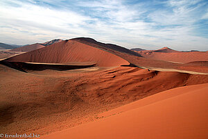 Dünenlandschaft bei der Düne 45 von Sossusvlei