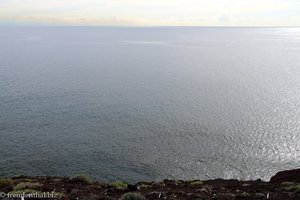 Blick vom Bocinegro über das Meer