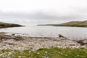 Küstenabschnitt bei Hoswick Shetlands