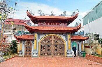 Pagode der Tempelanlage Đình Ninh Xá