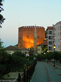 Dämmerung in Alanya an der Türkischen Riviera