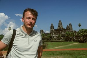 Lars vor Angkor Wat