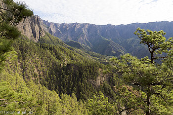 Start der Wanderung beim Mirador Los Brecitos