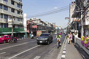 in den Straßen von Bangkok