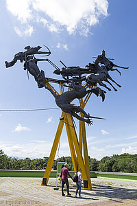 das Cacica Gaitana Monument in Neiva - Kolumbien