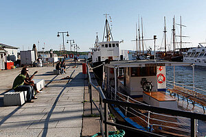 Hafen an der Bucht von Pipervika