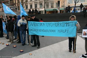 Demo für ein freies Uyghur