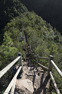 An der Wetterstation des Espigón Atravesado