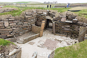 Durchgänge aus Stein bei Skara Brae