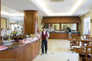 Restaurant im Strand Hotel von Mawlamyaing