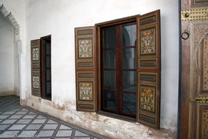 Fenster im Bahia-Palast