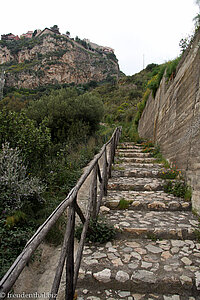 Fußweg nach Taormina